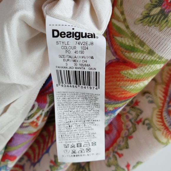 Desigual‎ Print Knit Sheath Global Traveler Dress - Picture 11 of 12